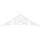 Ekena Millwork Pitch Austin Architectural Grade PVC Gable Pediment, 48"W x 14"H x 1"P (7/12) GPP048X014X100AUS - alternate 2